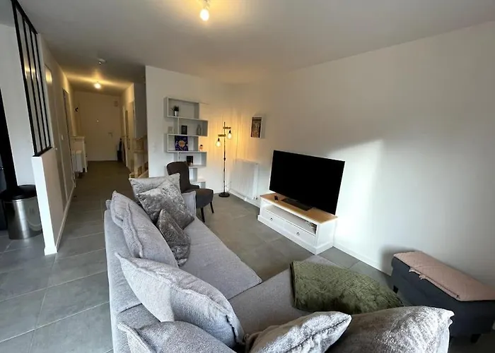 Freesia, Maison Neuve Avec Jardin Et Garage Feriehus *